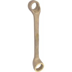 KS TOOLS - 963.7416 BRONZE plus Double ended <b>ring</b> <b>spanner</b> offset (mm) NON-SPARKING <b>SPANNERS</b>, WRENCHES AND ADJUSTABLE WRENCHES - Product Image 1