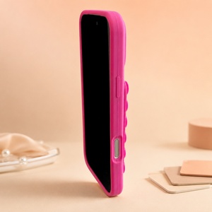 Funda de Silicona de Doble Cara con Succión para Teléfono, Color Sólido, Resistente a Golpes para iPhone - Product Image 2