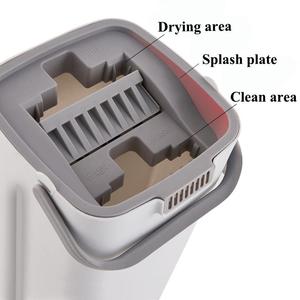 Cây Lau Nhà Phẳng Với Xô Đôi Để Tách Nước Bẩn Và Sạch Lau Và Xô Để Làm Sạch Hộ Gia Đình Và Sàn Nhà - Product Image 3