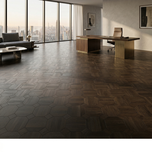 Plancher en bois d'ingénierie stratifié multi-couches en acajou massif avec système de clic pour salon <span class=keywords><strong>et</strong></span> chambre à coucher - Product Image 2