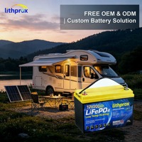 Batterie LiFePO4 rechargeable 12V 200AH Grade A pour pêche à la traîne 6000+ cycles profonds RV RS485 Smart BMS Prise Anderson CE RoHS IP67 OEM ODM