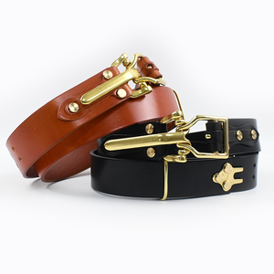 YB695 deepeel เข็มขัดสไตล์อัศวินทำด้วยมือขนาดกว้าง3.8ซม. สายหนังวัวแท้เทรนด์สำหรับผู้ชายเครื่องประดับเสื้อผ้าแบบทำมือ - Product Image 1