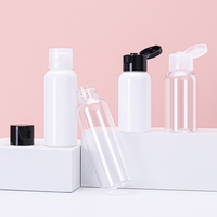Bouteilles de lotion cosmétique transparentes en plastique PET de 200 ml avec pompe, flacon de sérum, flacon vide pour crème corporelle, personnalisation