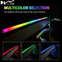 Lampu Strip Dashboard RGBIC Pintar Tesla Model 3/Y 2021-2025 Tahan Air Fleksibel LED Strip Pencahayaan Ambient Kontrol Aplikasi USB