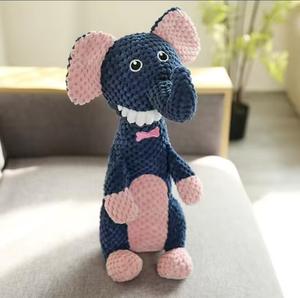 Jouet à mâcher en peluche de coton renforcé, écologique et durable pour les mâchoires agressives, nettoyage des dents, jeux de tir à la corde en intérieur, aventures au parc - Product Image 3