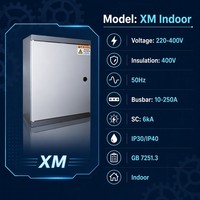 Boîtier de distribution mural pour compteurs, 220V 380V 400V, en acier métallique sécurisé pour les applications commerciales et résidentielles