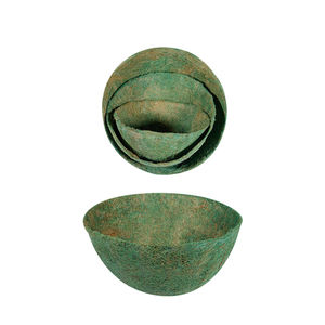 厂家直销高品质透气悬挂式绿椰壳花篮 - Product Image 3