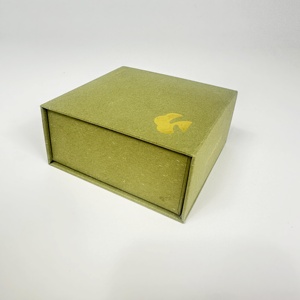 Custom Luxury Magnetic Closure Art Paper <b>Gift</b> Packaging <b>Box</b> with Matt Lamination and Gold Foil Stamping for Bracelet Jewelry - Product Image 5