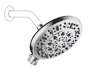 Pomme de douche pluie à 5 fonctions, pour salle de bain, douche avec pommeau en ABS - Product Image 2