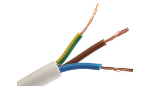 Câble électrique flexible Guoning Royal Cord RVV <span class=keywords><strong>3</strong></span> conducteurs 2,5 mm H05VV-F Câble d'alimentation - Product Image 3