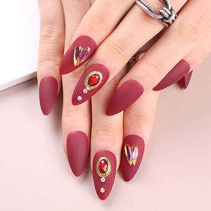 <span class=keywords><strong>Faux</strong></span> ongles de ballet en forme de cercueil, couverture complète, <span class=keywords><strong>faux</strong></span> ongles, <span class=keywords><strong>faux</strong></span> ongles, nouveau, <span class=keywords><strong>2022</strong></span> - Product Image 4