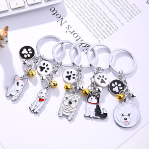 Porte-clés en métal créatif Porte-clés léger en alliage à <span class=keywords><strong>la</strong></span> mode Pendentif pour chien de compagnie, logo personnalisable pour les cadeaux publicitaires - Product Image 4