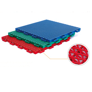 Xách tay đa chức năng ngoài trời lồng vào nhau treo bóng rổ sàn mat pp nhựa gạch tòa thể thao sàn - Product Image 1