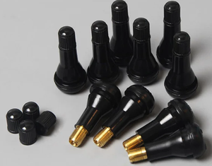 Valvola per pneumatici auto e camion ad alta pressione <span class=keywords><strong>TR</strong></span> 412/413/414 a scatto, in gomma, tubeless - Product Image 4