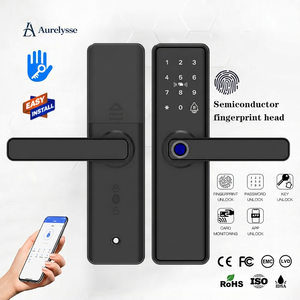 <span class=keywords><strong>Cerradura</strong></span> Inteligente para Puerta Aurelysse Tuya/TTlock, con Huella Dactilar Biométrica, <span class=keywords><strong>Seguridad</strong></span> <span class=keywords><strong>Digital</strong></span>, para Hogar, Oficina, Apartamento, Sistema Electrónico Inteligente - Product Image 1