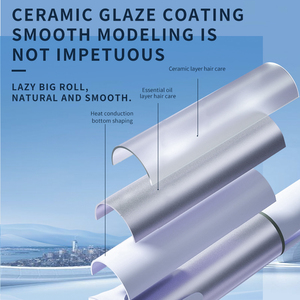 Arricciacapelli Automatico KEMEI con Display LCD e Regolazione della Temperatura Km-2063, Bacchetta Elettrica Automatica in Ceramica - Product Image 2