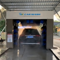 Bajo nivel de ruido/ahorro de energía 	 Máquina de Lavado de Autos de Alta Presión Automática, para Uso en Interiores y Exteriores/Uso Comercial, Equipada con Sistema de Secado