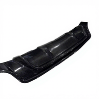 Gerçek Karbon Fiber Arka Difüzör Dudak Spoyleri Audi RS5 2012-2016 Arka Tampon Dudak Koruyucu Oto Tuning Dış Aero Parçaları