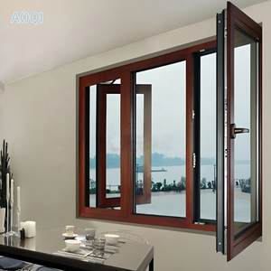 Fenêtres de séparation en aluminium pivotantes insonorisées à double couche <span class=keywords><strong>sur</strong></span> <span class=keywords><strong>mesure</strong></span> Qualification Energy Star Conception moderne pour la famille - Product Image 2