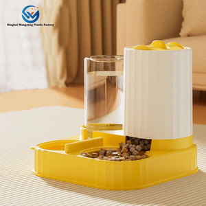 Distributore Automatico di Acqua per Animali Domestici in Plastica Ecologica con Motivo Solido, Senza Fili, Ciotola per Acqua per Gatti e Cani - Product Image 2