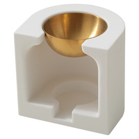 Diffuseur d'aromathérapie de base de nuage de gypse carré brûleur de cire de lampe d'huile essentielle pour l'éclairage à la maison de bougie Amazon stock transfrontalier