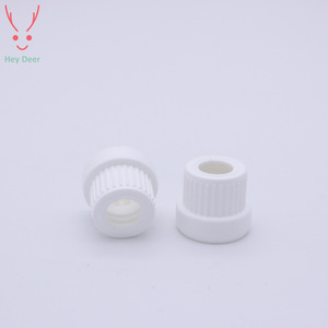 Deer <b>Dropper</b> Ring Plastic Middle Ring 18-Tooth White For Essential Oil <b>Bottle</b> Cap Cosmetic Use - Product Image 2