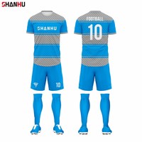 Tenues de football personnalisables et respirantes pour adultes, jeunes et enfants, vêtements de sport fabriqués en usine dans des couleurs personnalisées