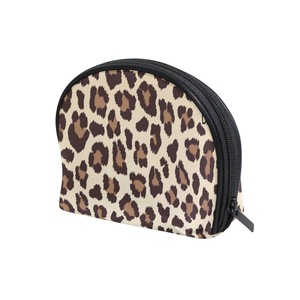 Private Label Custom Leopard Small Beauty <b>Makeup</b> Pouch Travel Cosmetic Bags for Women - Product Image 2