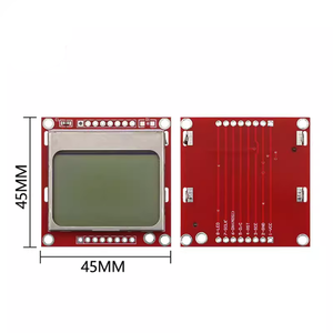 Nokia 5110 LCD màn hình màu đỏ LCD module Màu Đỏ PCB - Product Image 3