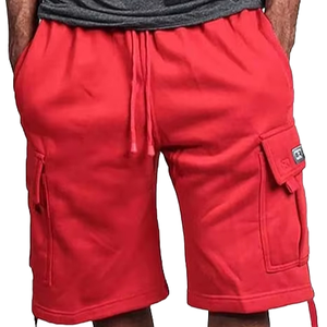 Shorts décontractés pour hommes, grande taille, taille extensible, légers, respirants, séchage rapide, unis, pour la pêche, la randonnée, cargo, grandes tailles - Product Image 3