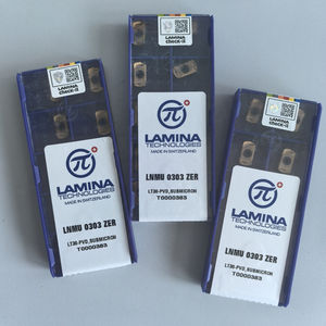 LNMU0303ZER LT30 PVD Coated Carbide Turning Inserts <b>Square</b> Shape HRC40-HRC60 CNC Lathe Machine <b>Tools</b> Laminas Brand Custom OEM - Product Image 3