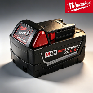 Precio de Fábrica, Batería para Herramientas Eléctricas <span class=keywords><strong>Milwaukee</strong></span> de 18 V, 5.0 AH, 6.0 AH, Compatible con Taladro Inalámbrico M18, Llave de Impacto, Baterías de Iones de Litio - Product Image 3