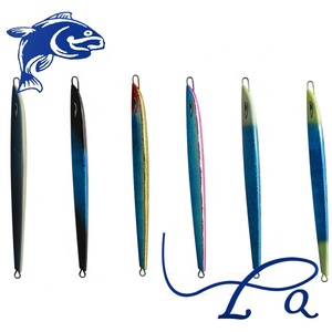 Lanquan Sản phẩm mới tùy chỉnh thực hiện màu sắc kim loại Jig chì khắc má dọc jigging lure tốc độ Jig lure cá ngừ riserlql1344 - Product Image 3