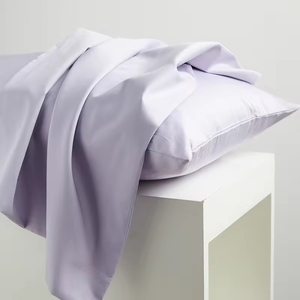 Sang Trọng Hiện Đại Màu Rắn Tencel & Sợi Nhỏ 300TC Bộ Đồ Giường Bộ 4Pcs Đồng Bằng Tấm Cho Nhà & Khách Sạn - Product Image 4