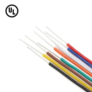 Pvc Geïsoleerde Flexibele Draad 24awg 16 18 20 22 Awg Vaste Vertinde Koperen Aansluitdraad Voor Elektronische Apparatuur