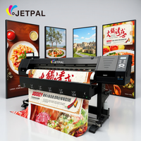 Impresora Eco Solvente Jetpal de 8 pies (1.6m), Máquina de Impresión de Inyección de Tinta de Gran Formato, Plotter, Imprimante Bache para Vinilo, Publicidad Exterior