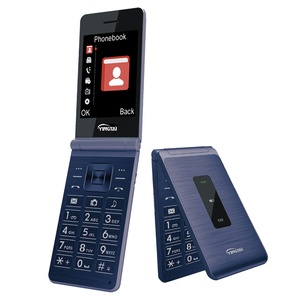 Mới nhất giá rẻ OEM 2.8 inch không dây tiên tiến có thể gập lại bàn phím điện thoại di động Fig Kosher lật USB điện thoại thông minh tính năng điện thoại - Product Image 4