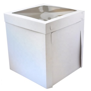 Custom High Quality Wedding Cake <b>Box</b> Handle Carry Corrugated <b>Box</b> - Product Image 3