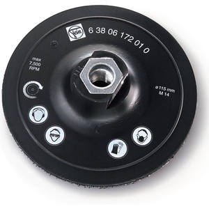 Disco Abrasivo Fein de 115 mm, 7500 RPM, con Unión Metálica para Amoladora Angular - Product Image 1