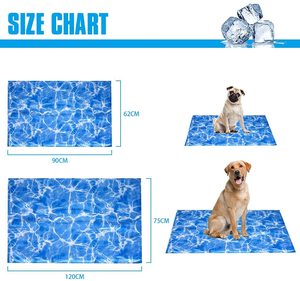 Dog Cooling Pad Summer High Absorption Top Waterproof <b>Safe</b> Easy Carry and Clean Rechargeable Cooling Mat Pet Mat Pad - Product Image 4