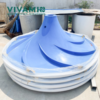 Mélangeur hyperboloïde pour réservoirs de nitrification et de dénitrification Mélangeur submersible pour eaux usées