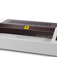 Plastifieuse manuelle électrique WD-320E à coque en fer, 320 mm, pour plastification à chaud et à froid de cartes d'identité PVC