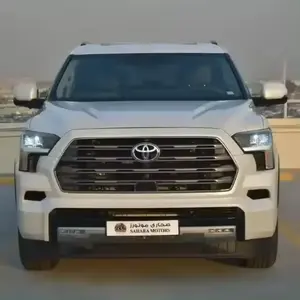 Yüksek hızlı kullanılan TOYOTA SEQUOIA 7 koltuklu SUV sol el sürücü ve sağ el sürücü