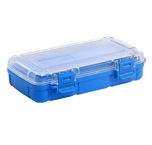 Factory Custom ABS Waterproof Storage Travel Hard Small Blue Plastic Tool Carry <b>Box</b> Case - Product Image 1