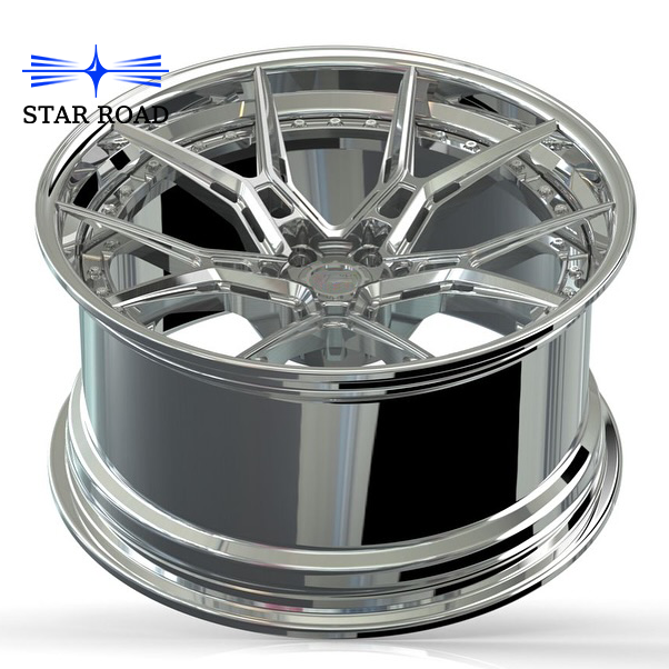 RCSR Custom Deep Concave Chrome Aluminum Alloy Forged Wheels 18 19 20 ...