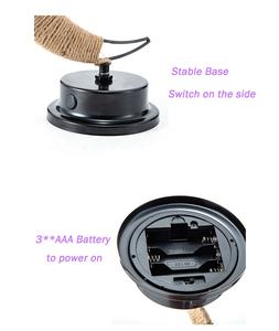 โคมไฟดวงจันทร์ 3 มิติ โคมไฟดวงจันทร์สีฟ้า ประดับ<span class=keywords><strong>ดาว</strong></span>ระยิบระยับ ลูกบอลหวายครึ่งวงกลม ไฟประดับตกแต่งคริสต์มาส ไฟ LED แสงจันทร์ - Product Image 6