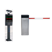 Barrière extérieure pour système de contrôle du stationnement avec reconnaissance de plaque d'immatriculation, caméra tout véhicule, barrières de circulation