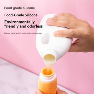 Plastic Travel Bottling <b>Portable</b> Artifact Shampoo <b>Shower</b> Gel Small Bottle Sealed Leak-Proof Reusable - Product Image 3