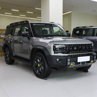 Automatique hybride SUV FWD Drive Panoramique Toit ouvrant Cuir Émissions Nouveau Véhicule Jetour T2 Grand SUV