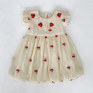 Vestido de Princesa Bordado Dulce de Verano para Niñas, Body de Bebé, Conjuntos a Juego para <span class=keywords><strong>Hermanas</strong></span> - Product Image 5